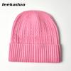 Hat for Men's Winter Casual Solid Color Knitted Hat for Women's Knitted Headcap Fashion Cold Hat