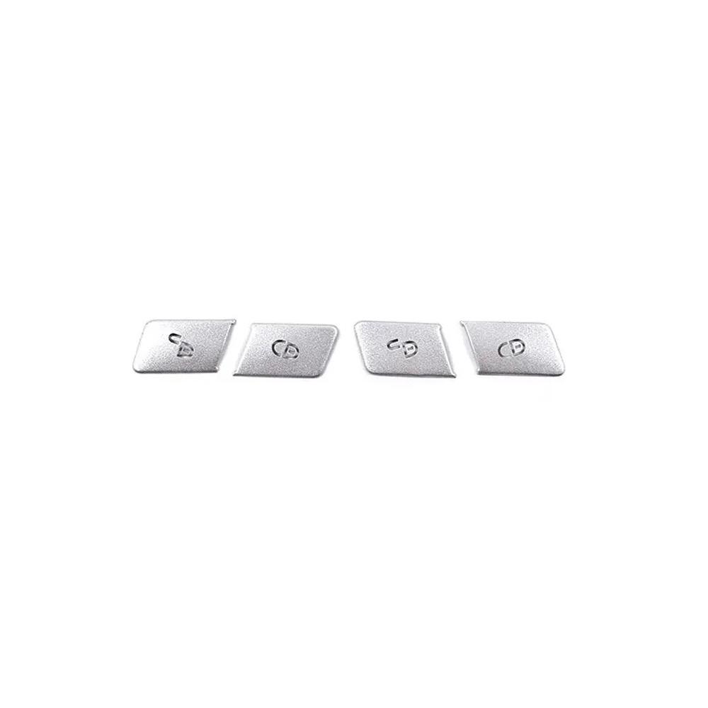 12pcs Door Lock Switch Button Cover Trims For Mercedes Benz A B CLA/GLA E Class