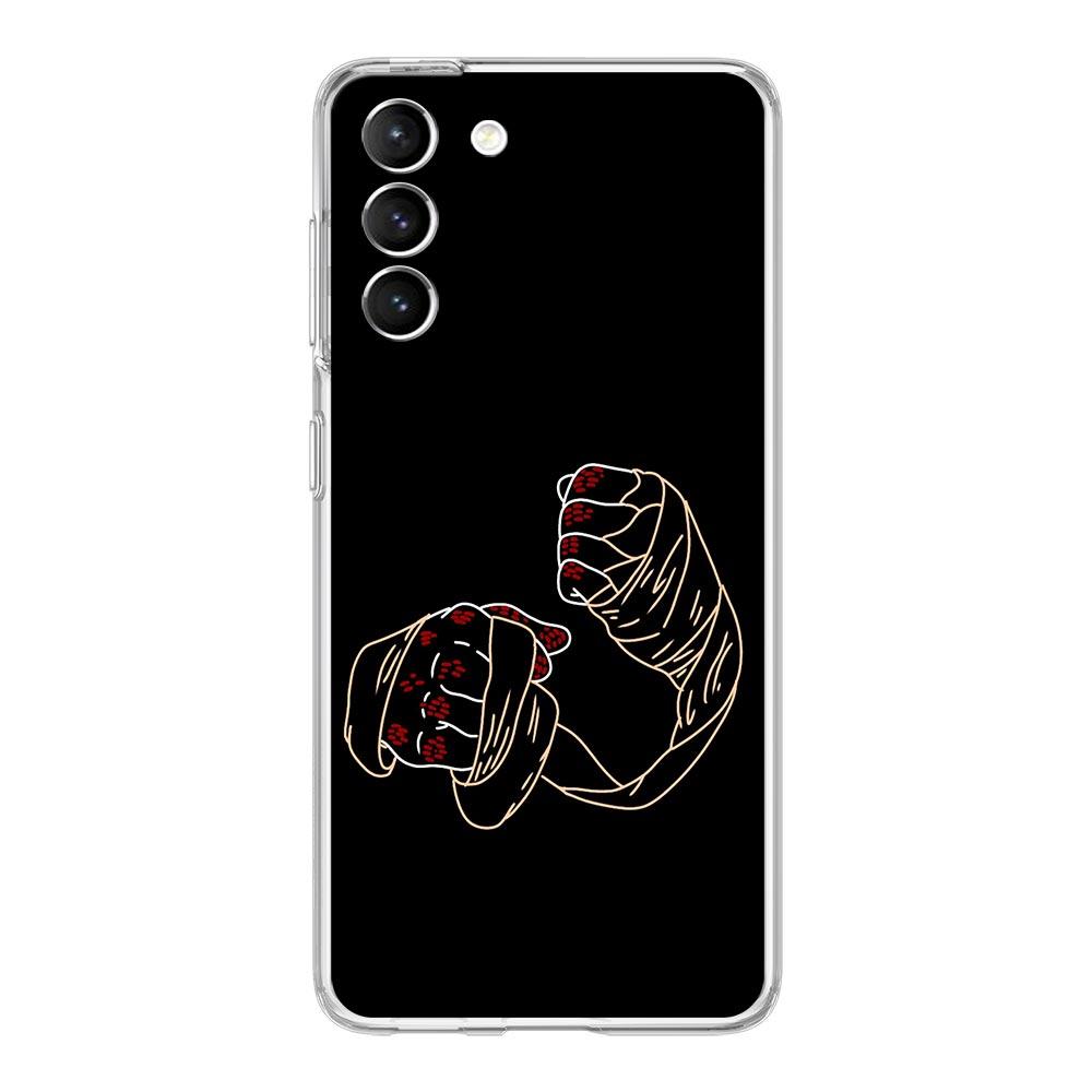 Phone Case For Samsung Galaxy S25 Edge S24 S23 FE S22 Ultra S20 S21 5G S10 Plus S10E Soft Clear Cover Boxing Champion Themed