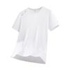 Short-sleeved T-shirt Men's Thin Ice-feeling Elastic Ice Silk T-shirt Casual T-shirt Men's Short T-shirt Large Size