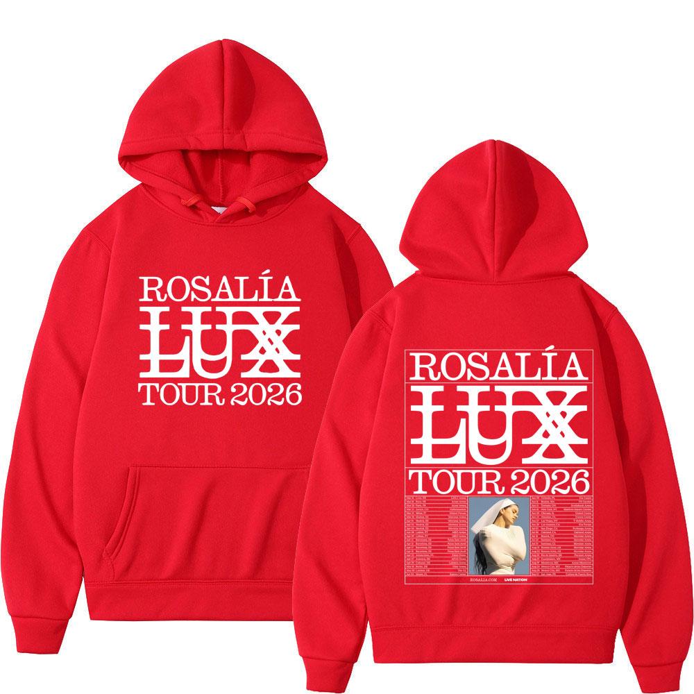 Album Tour  Print Hoodie Men Women Fashion Loose Pullover Oversized Hip-hop Casual Aesthetic Sweatshirt