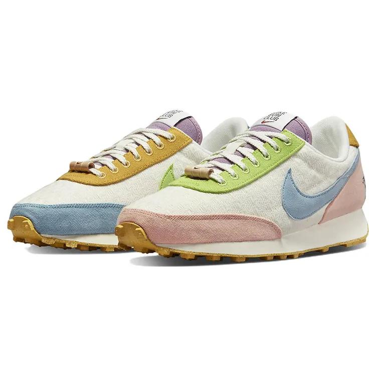 Nike Womens Daybreak SE 'Sun Club - Worn Blue' (women's Sizes) Sail / Vivid Green / Arctic Orange / Worn Blue Running Shoes DM7605 100