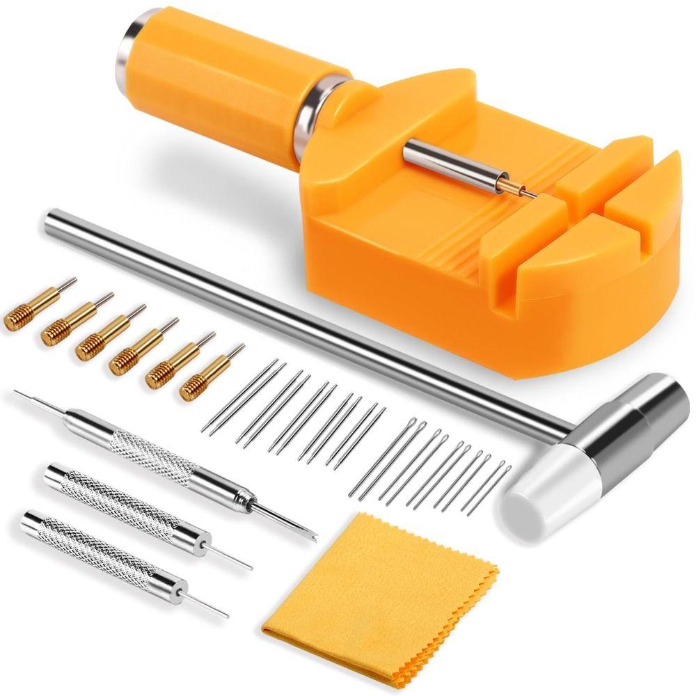 31Pcs/Set Pin Extraction Watch Link Removal Tool Kit Watch Strap Repair Tool Kit Watch Accessories