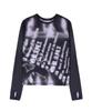 GRAILZ Blur Lettering Top [Grey]