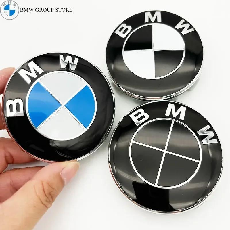 BMW GRUPPE 4 Stück 56MM 68MM Auto Rad Nabenkappen Mittelabdeckung Für BMW M M5 E39 E46 E60 E90 F01 F10 F30 G01 G20 G21 G30 G11 F15 X5 X3