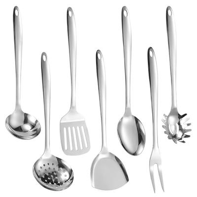 7Pieces Stainless Steel Cookware Accessories Important Kitchen Tool Kitchen Utensils Cooking Cutlery for Kitchen