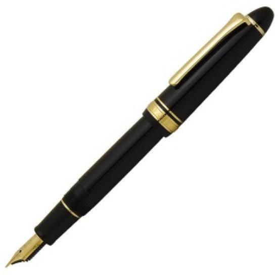 Sailor Profit Casual Fountain Pen Gold Trim Black Extra Fine Nib 11-0570-120 with Converter