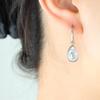 Korean Trendy Avocado Shell Earrings: Geometric, Colorful, Elegant Ear Studs