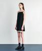 SEALOT Chain Layered Mini Dress (Black)