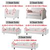 1/2/3/4 Seater Elastic Sofa Covers Stretch L-Shaped Corner Sofa Cover Anti-dirty Plaid Armchair Sofa Covers For Living Room Home