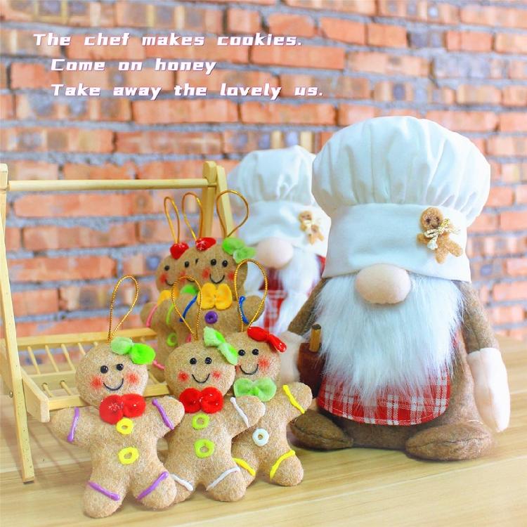 Cloth Material Chef Gnomes Home Shopping Mall Decorations 2 Styles To Choose
