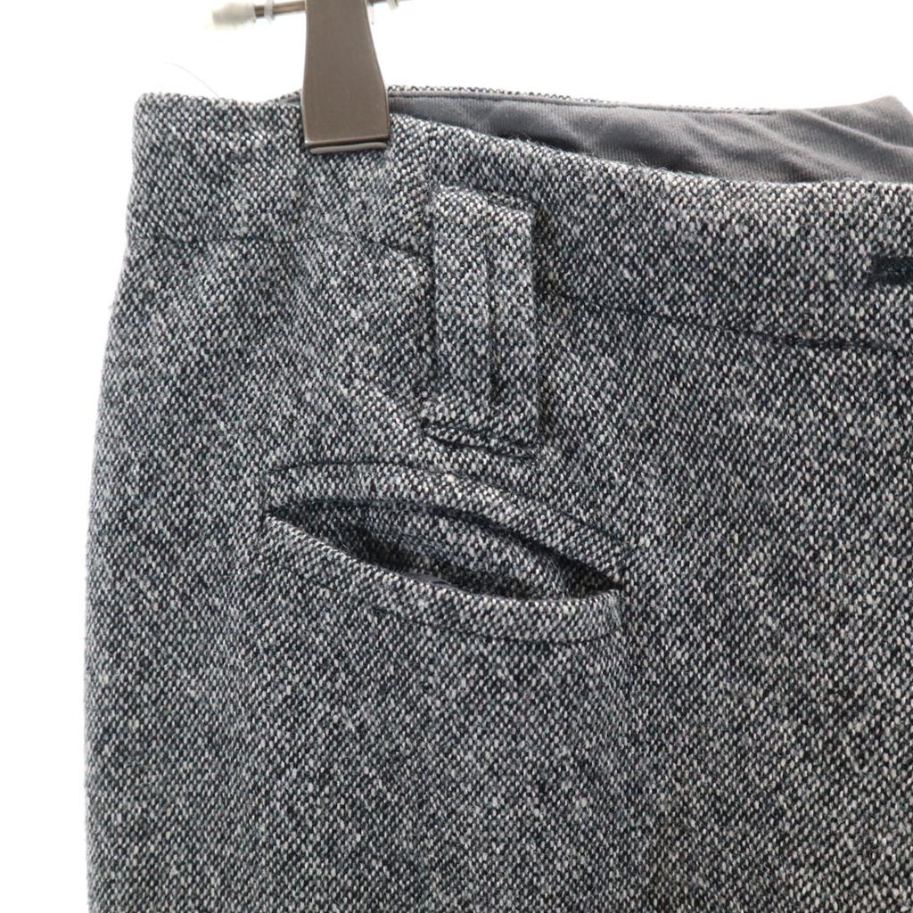 LANVIN Made in Japan Wool Blend Tapered pants 38 Gray Women Used