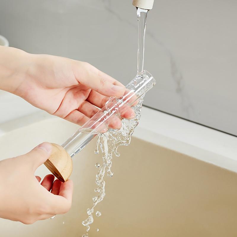 1 Reagenzglas Hydroponische Dekorative Vase, Wohnzimmer Blumengesteck, Anti-Tropf Kunststoff Dekorative Hydroponische Flasche