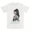 Unisexs Tshirt Ariana Grande Bohemian Style Short Sleeved Round Neck Casual Wear