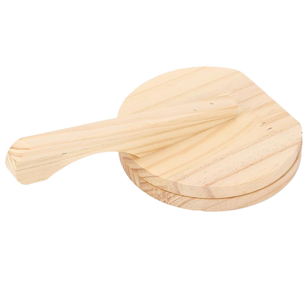 Tortilla Press Wooden Ergonomic Handle Manual Tortilla Presser Maker for Flour Tortilla Pizza Roti