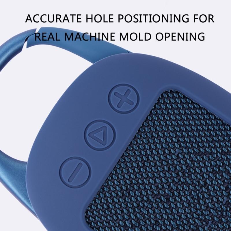Silicone Speakers Cover Case Speakers Protective Sleeve for Clip 5 Speakers Shockproofs AntiDrop Access