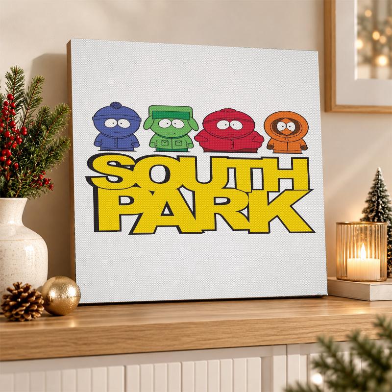 South Park Diamond Painting Kit 5D Full Drill DIY Diamond Mosaic Wall Art Home Decor