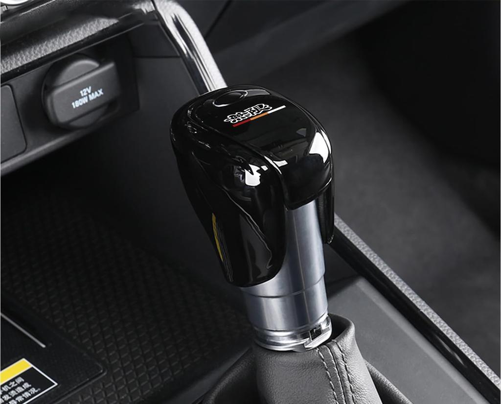 Honda Mugen Kryt hlavice řadicí páky Pro Vezel Fit Accord Civic Exkluzivní kryt rukojeti řadicí páky Karbon Styl ABS Díly interiéru Příslušenství Ochrana před nečistotami Auto