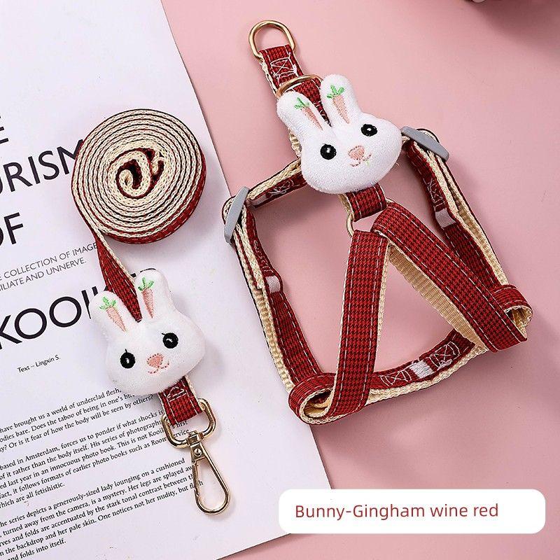 

Dog Hand Holding Rope Small Size Dogs Teddy Dog Leash Vest-Style Dog Leash Dog Chain Pomeranian Internet Celebrity Pet Supplies S (1.25 kg-3.50 kg Wine Red 1.2 m