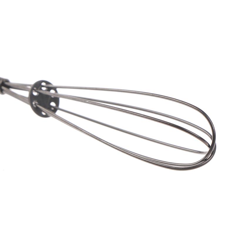 Mini Edelstahl Schneebesen Eierschläger Wisk Manuell Ballon Drahtschneebesen Milch Mischen