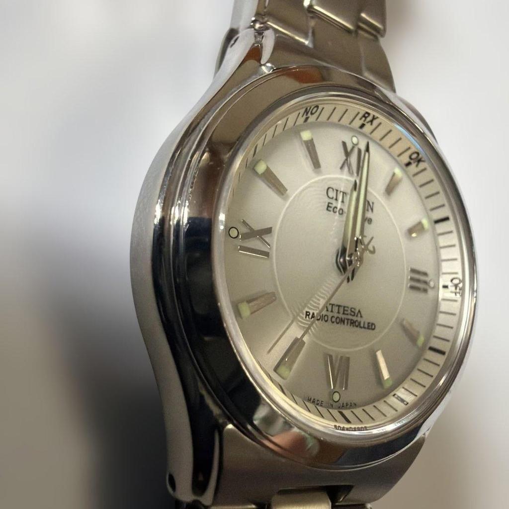 Used CITIZEN ATTESA Radio-controlled Solar Powered Watch - Working