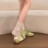 Retro green Dexun shoes women's ins trendy niche design sense Forrest Gump shoes Korean leisure sports board