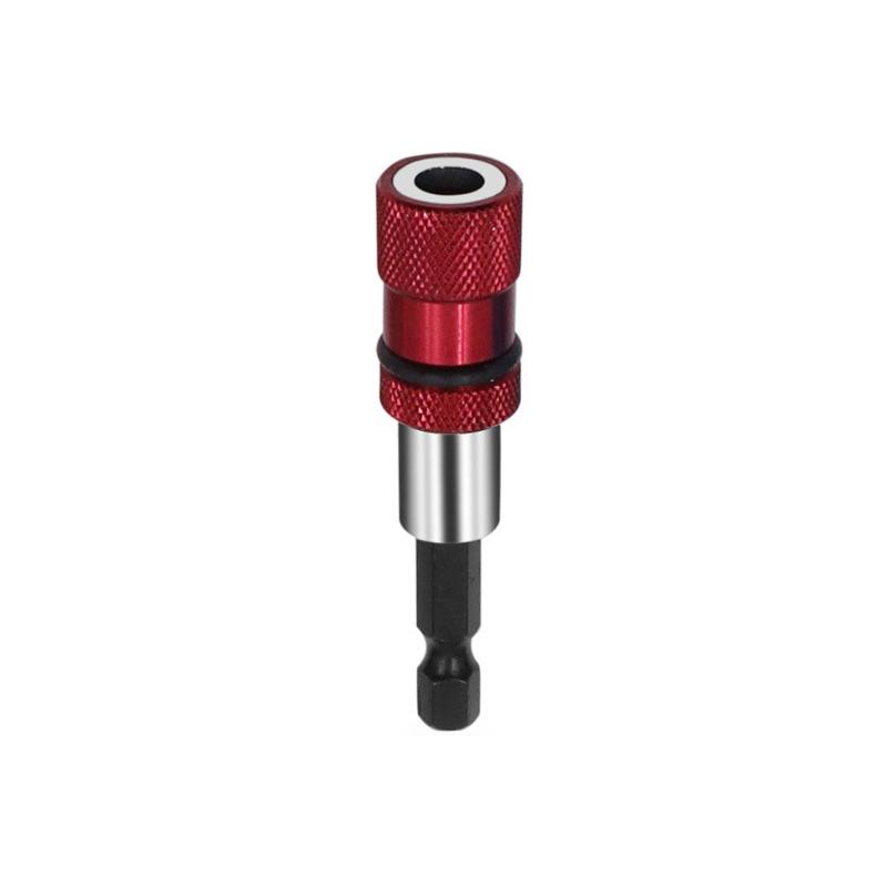 Hex Shank Vida Derinliği Manyetik Tornavida Bit Tutucu 1/4 Inç Hex Sürücü Matkap Uçları ile Bar Uzatma Tornavida Ucu