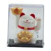 Chinese Lucky Cat Large Gold Maneki Nice Neko Waving Hand Paw Up Wealth Prosperity Welcoming Good Luck Waving Cat Birthday Gift Idea Decor
