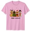 Merry Woofmas Dogs Christmas Holidays Unisexs TShirt Unisexs Graphic Tee
