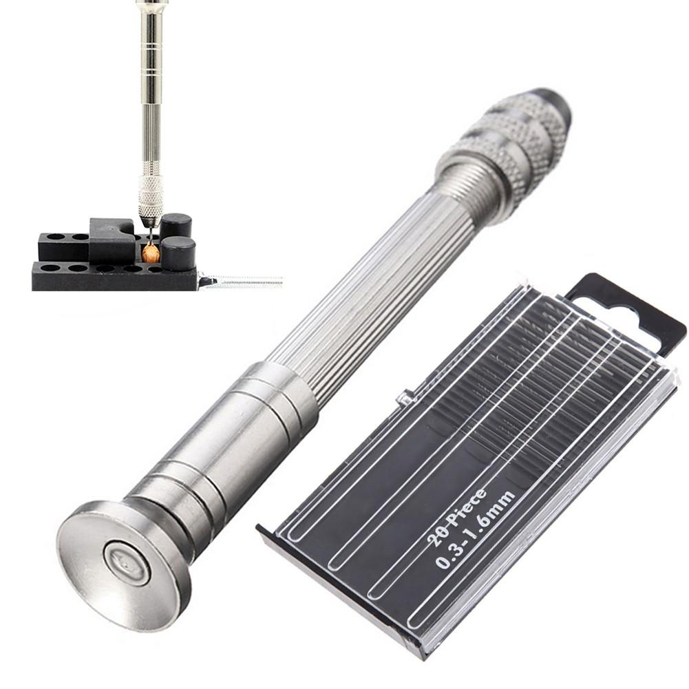 

Hand Drill 21Pcs/set Drill Bits Power Rotary Tools