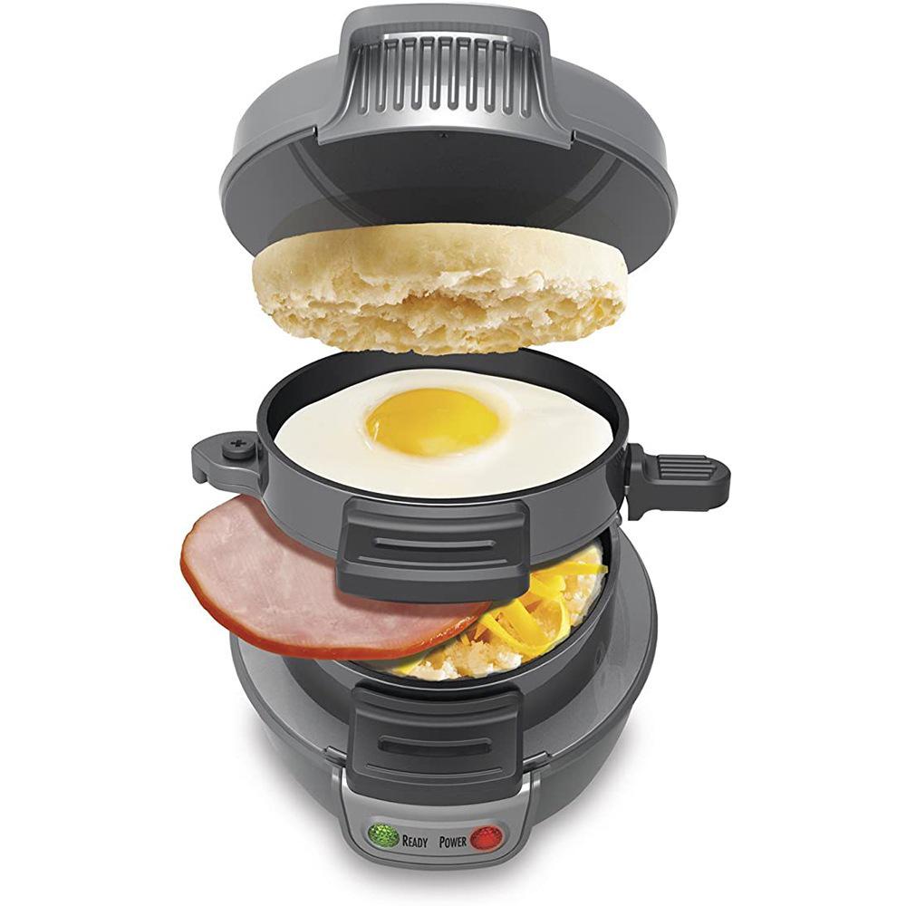 110V Multi-Functional Breakfast Machine: Burger, Egg, Steak, Sandwich Maker