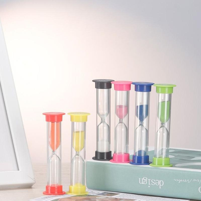 Easy Carry Adjustable Sand Timer Accurately Measure Time from Half Minutes to Ten Minutes Sandglasses Toothbrush Timer