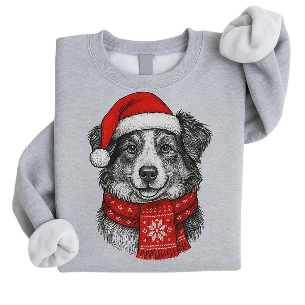 Christmas T-Shirts And Sweatshirts, Women'S Sweatshirts, Long-Sleeved Pullover Sweatshirts, Women'S Long-Sleeved Tops