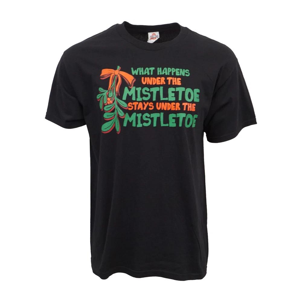 What Happens Under The Mistletoe Christmas Tee S