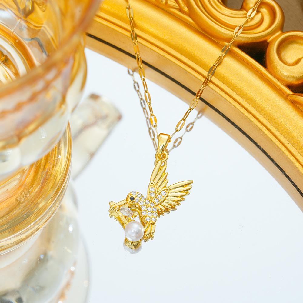 

Ожерелье для женщин с микро-инкрустацией цирконием, темперамент, высококачественная цепочка на ключицу