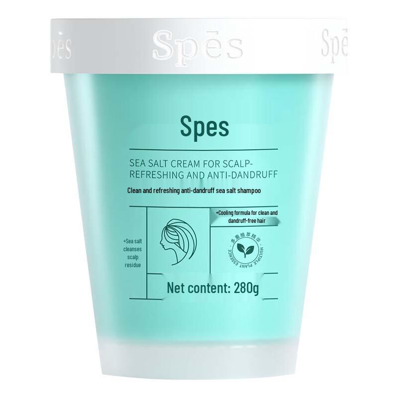 Spes Sea Salt Anti-Dandruff Shampoo синий