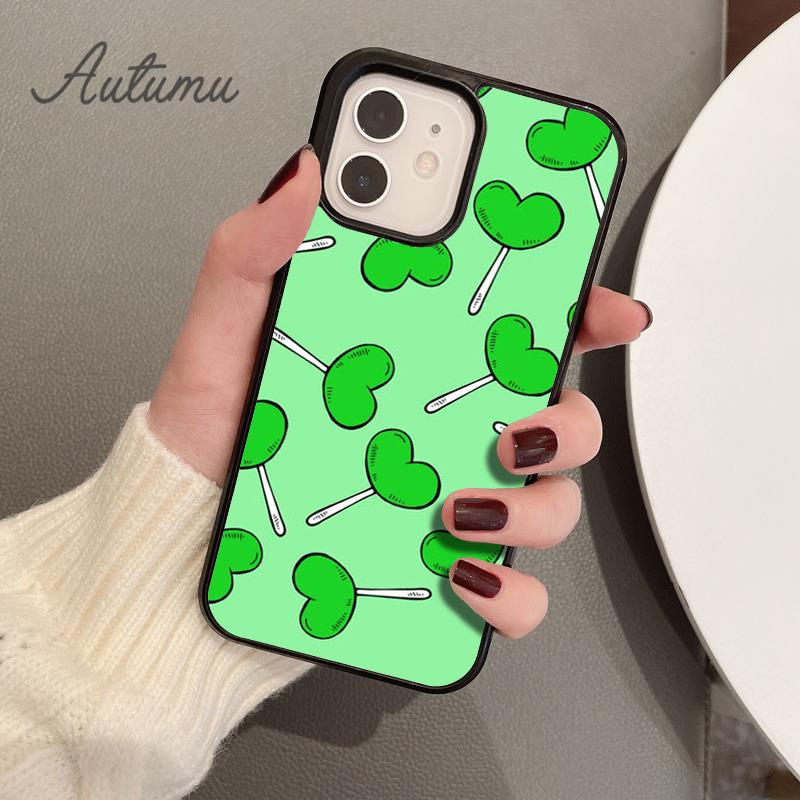Lollipop Phone Case for iPhone 11 12 13 14 Pro Max Mini X XR XS SE 2020 5 6S 7 8 Plus Samsung Galaxy S21 S22 Cover Shell