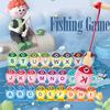 Kids Wooden Fishing Game Toys Gifts Early Education Alphabet Numeric Cognitive Toys Children Interactive Games Toys For Gifts
