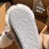 Scribbled Puppy Snow Cotton Slippers 2025 New Thick Bottom Home Indoor Warm Mao Mao Cotton Slippers