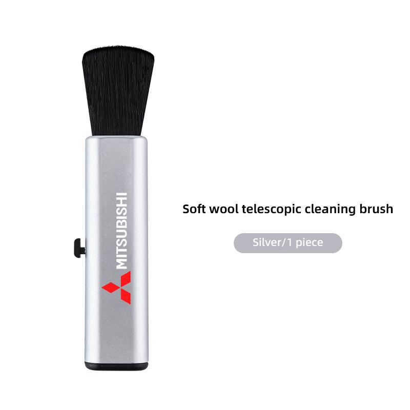 Car Interior Cleaning Soft Brush Tool Dust Remover For Mitsubishi Eclipse Lancer Outlander Pajero ASX Colt Space Delica Ralliart