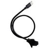 Universal Handheld Phone Stand Data Cable With Flexible Metal Hose For Fast Charging And Android Devices
