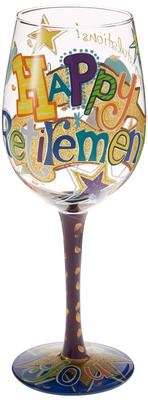 Wine Glass Happy Retirement [Lolita]