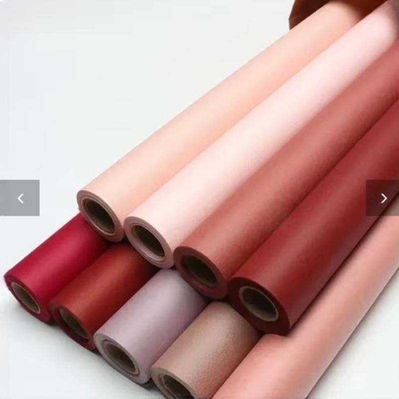 60cmX6Yards Role Barevný Vellum Kraftové Papíry Květinové Balicí Papíry Materiál na Kytice Černý Silný Ražba Balicí Papír na Dárkové Krabičky