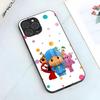 Pocoyo Handyhülle Für IPhone 17 Pro Max 15 Pro 16 14 Plus 12 13 Mini 11 Pro Stoßfeste Glasabdeckung
