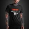 Samhain T-shirt Classica Novembre Arrivo Teschio di Fuoco Danzig Misfits