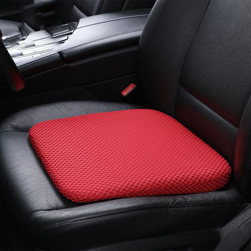 

Подушка-бустер для автомобильного сиденья, сотовая подушка для сиденья из пены с памятью, автомобильная простая дышащая 3D-сетка, утолщенная подушка для сиденья для сидячей работы 10cm красный