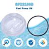 Effective Replacement Pool Pump Lid Thread Strainer Cover Pool Maintenance Accessory Acrylic Material for SPX3100D Model