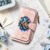 Astronaut Tiger Pattern Wallet Fashion Portable Card Holder Casual Purse