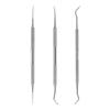 Stainless Steel Toe Nail File Foot Nail Care Hook Ingrown Double Ended Ingrown Toe Correction Lifter File Manicure Clean Tool