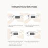 Multifunctional Skin Analyzer Digital Display Skin Moisture Detector Facial Water and Oil Intelligent Detection Pen Spa Monitor Skin Problems Detect